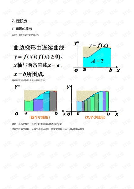 人工智能开发中的数学基石 定积分及其资源指南